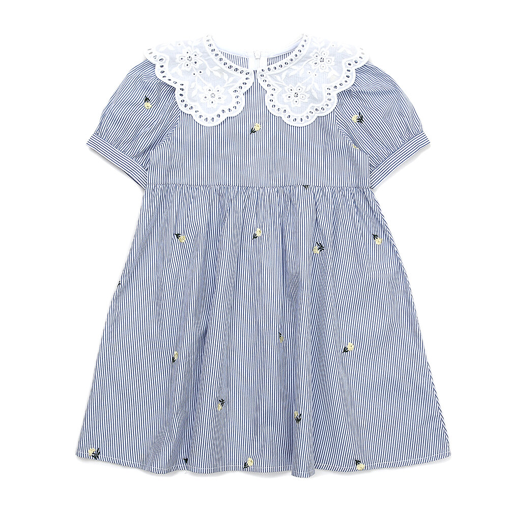 [LLB] Puff Collar Dress